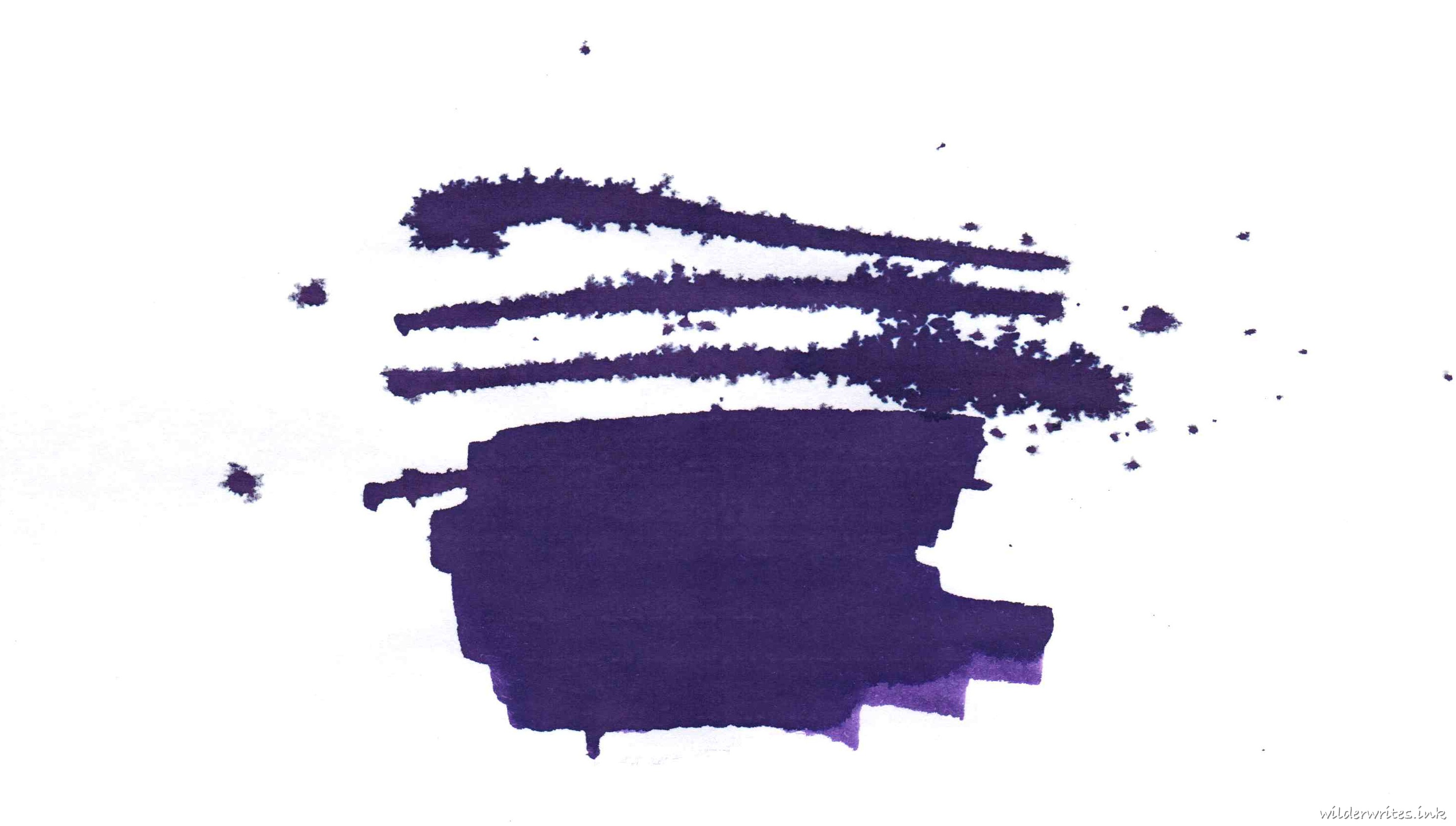 Birmingham Boysenberry sampled on Rhodia paper