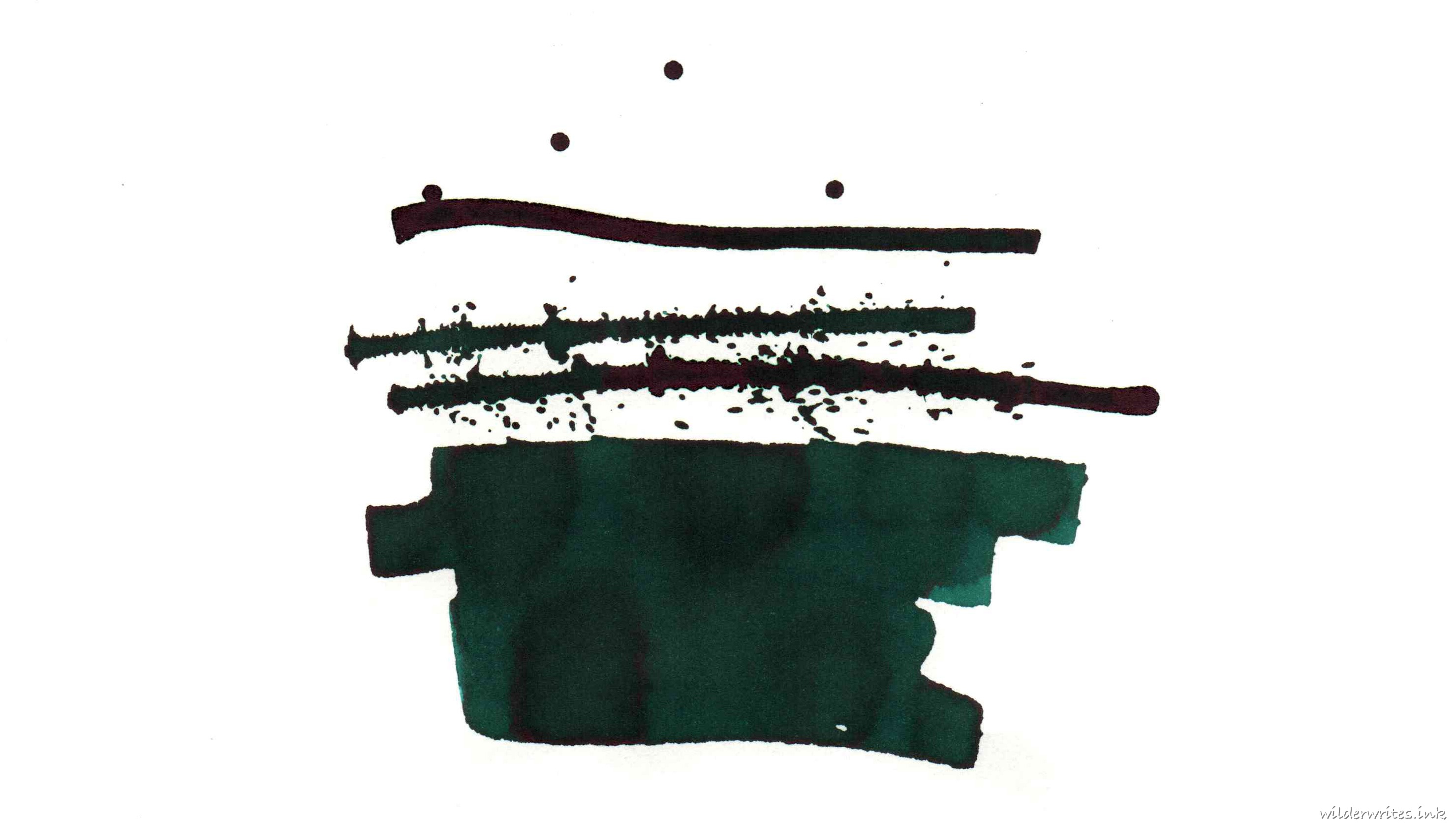 Birmingham Petroleum sampled on Midori paper