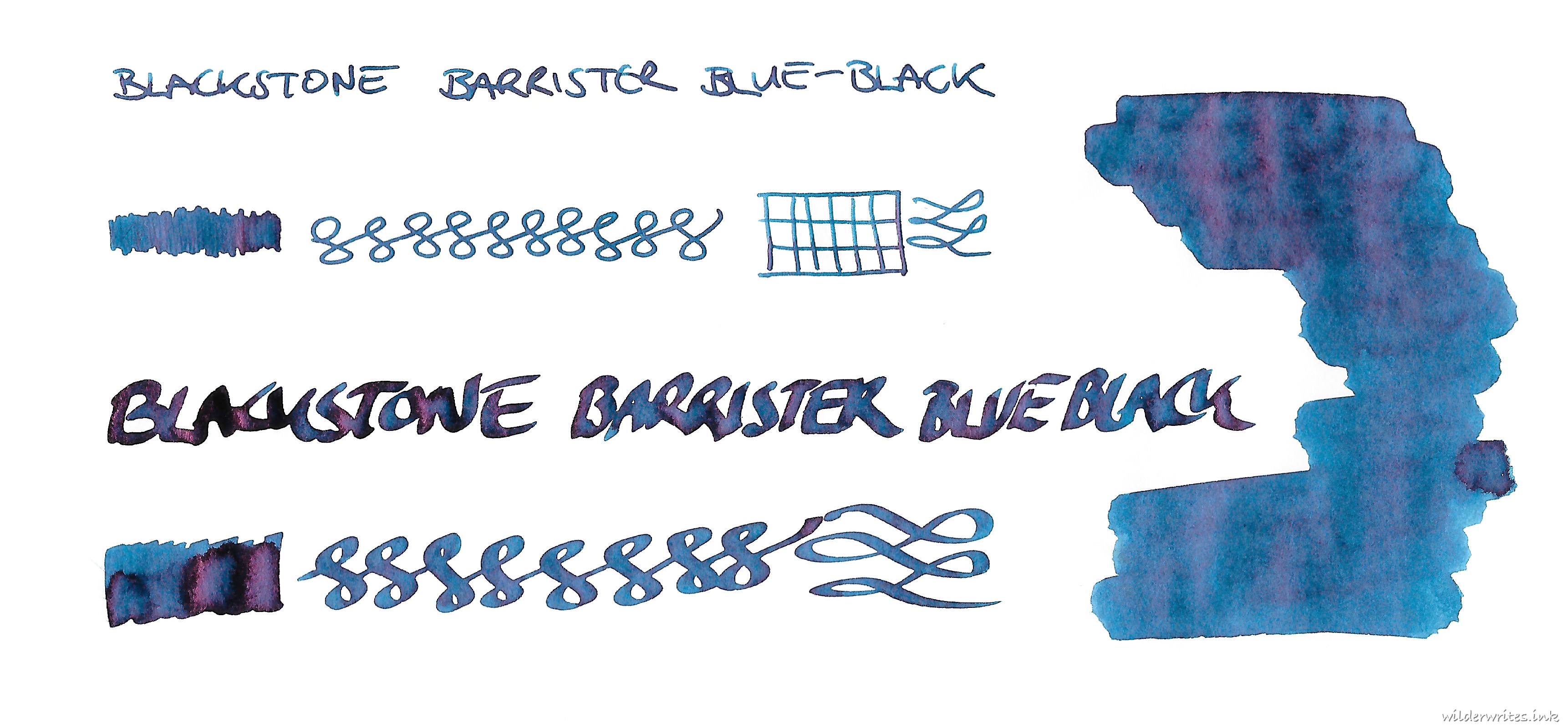 Blackstone Barrister Blue Black