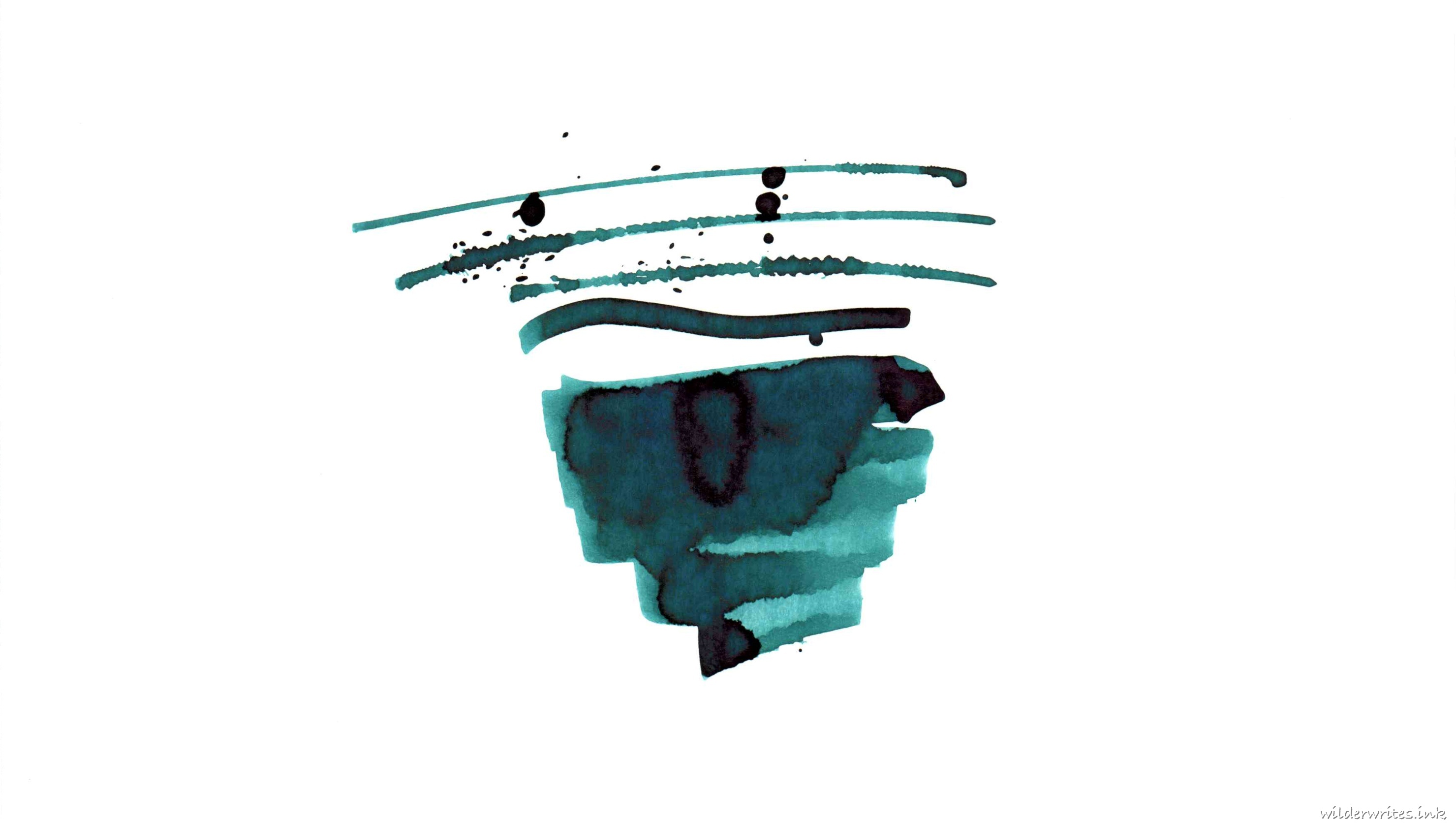 Colorverse 2025 Special Blue Green Snake sampled on Cosmo Air Light paper