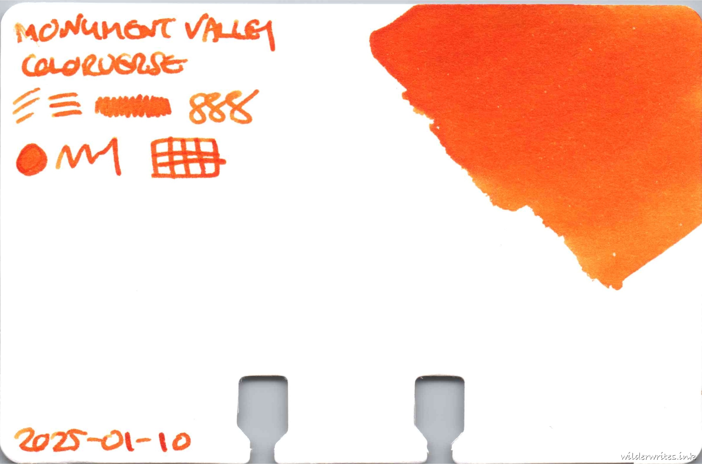 Colorverse Monument Valley on Col-o-dex card