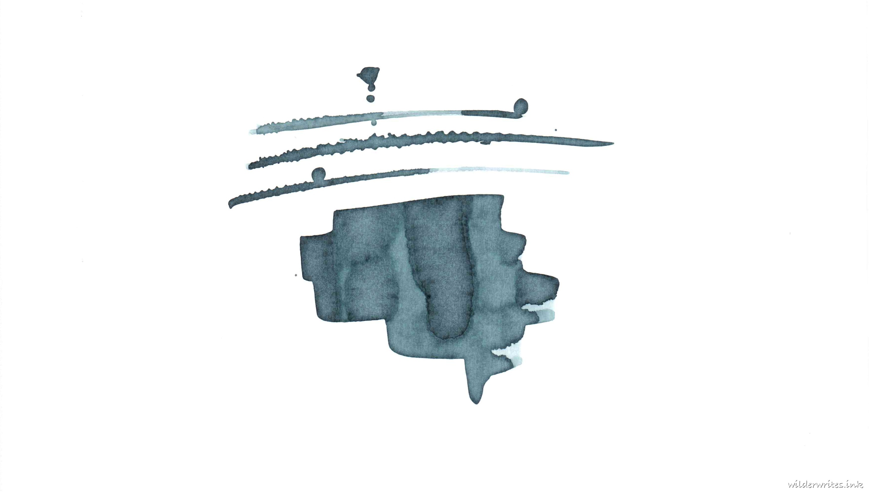 Colorverse San Francisco Pen Show San Francisco Fog sampled on Cosmo Air Light paper