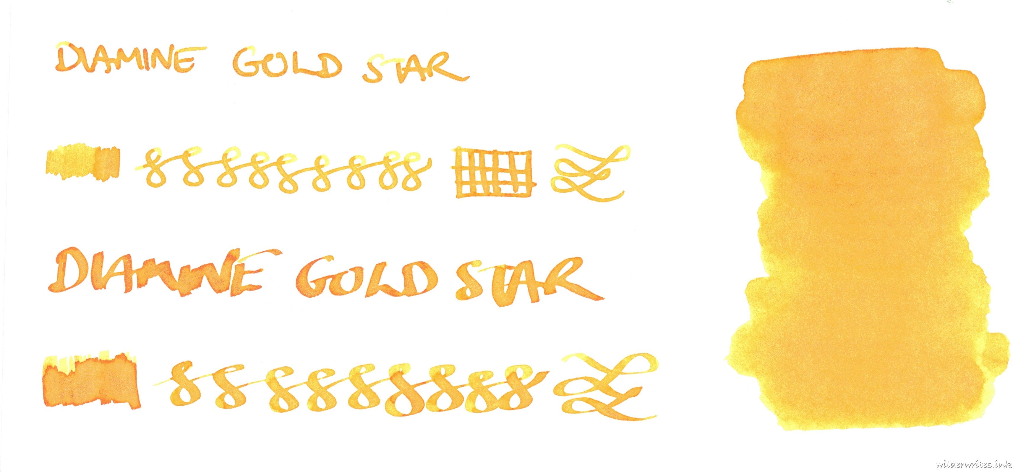 Diamine Inkvent Gold Star