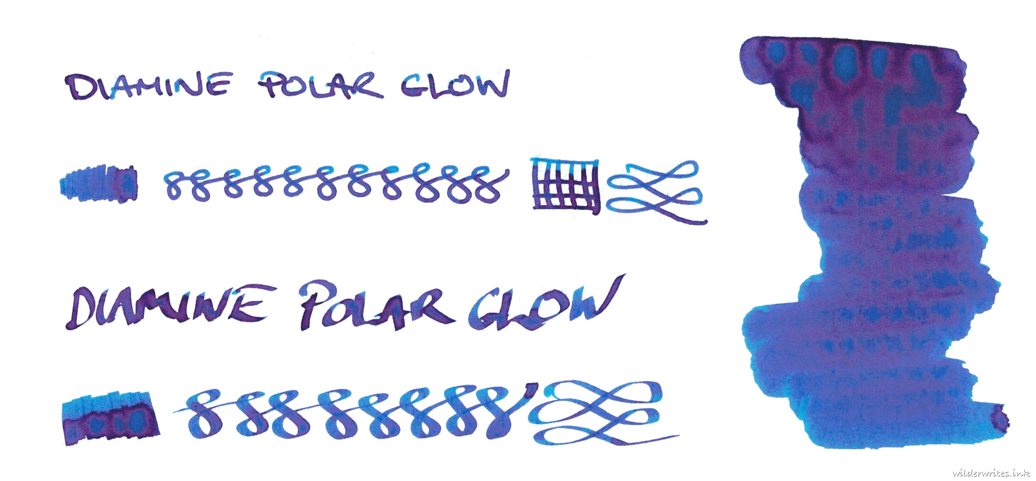 Diamine Inkvent Polar Glow