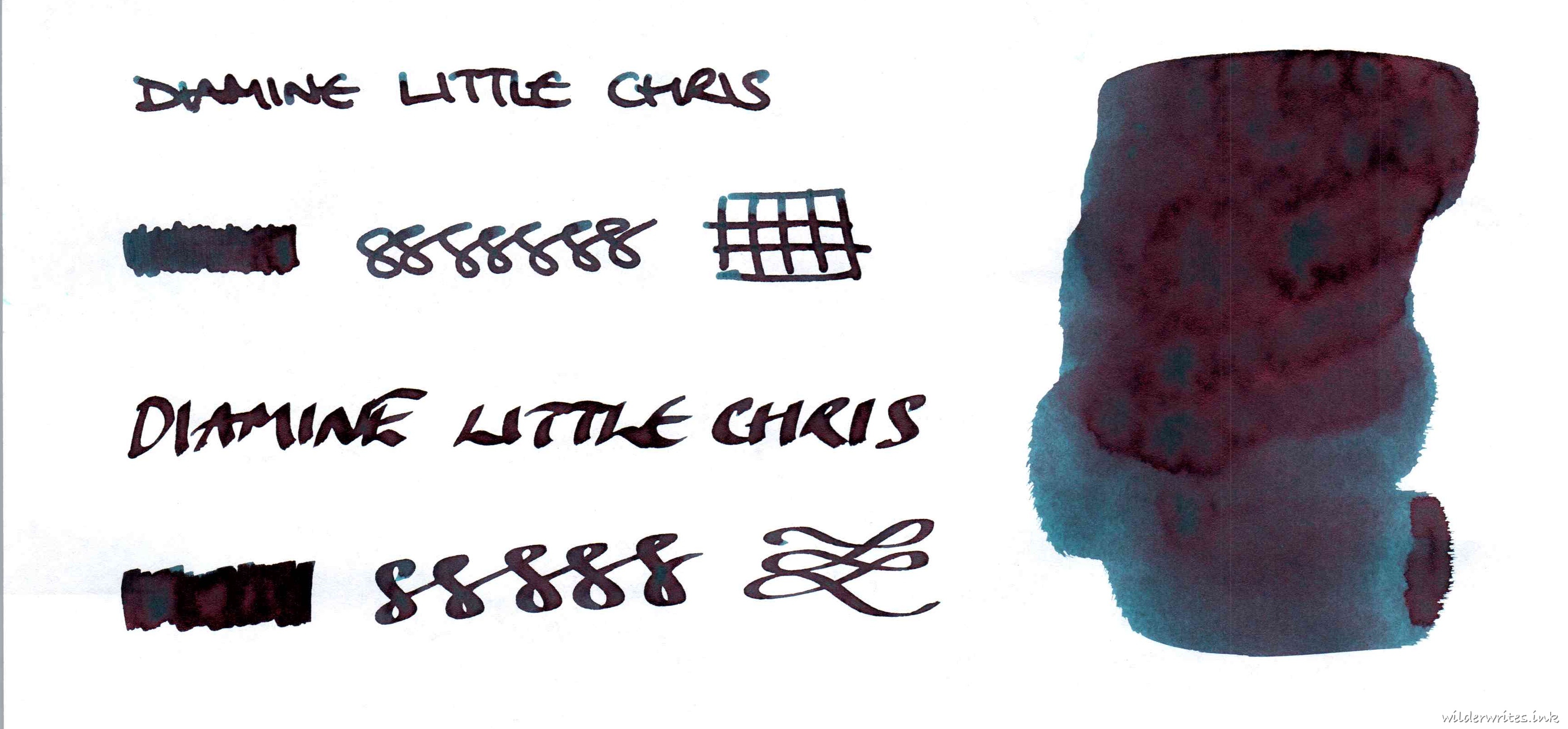 Diamine Little Chris on Tomoe River (52gsm)