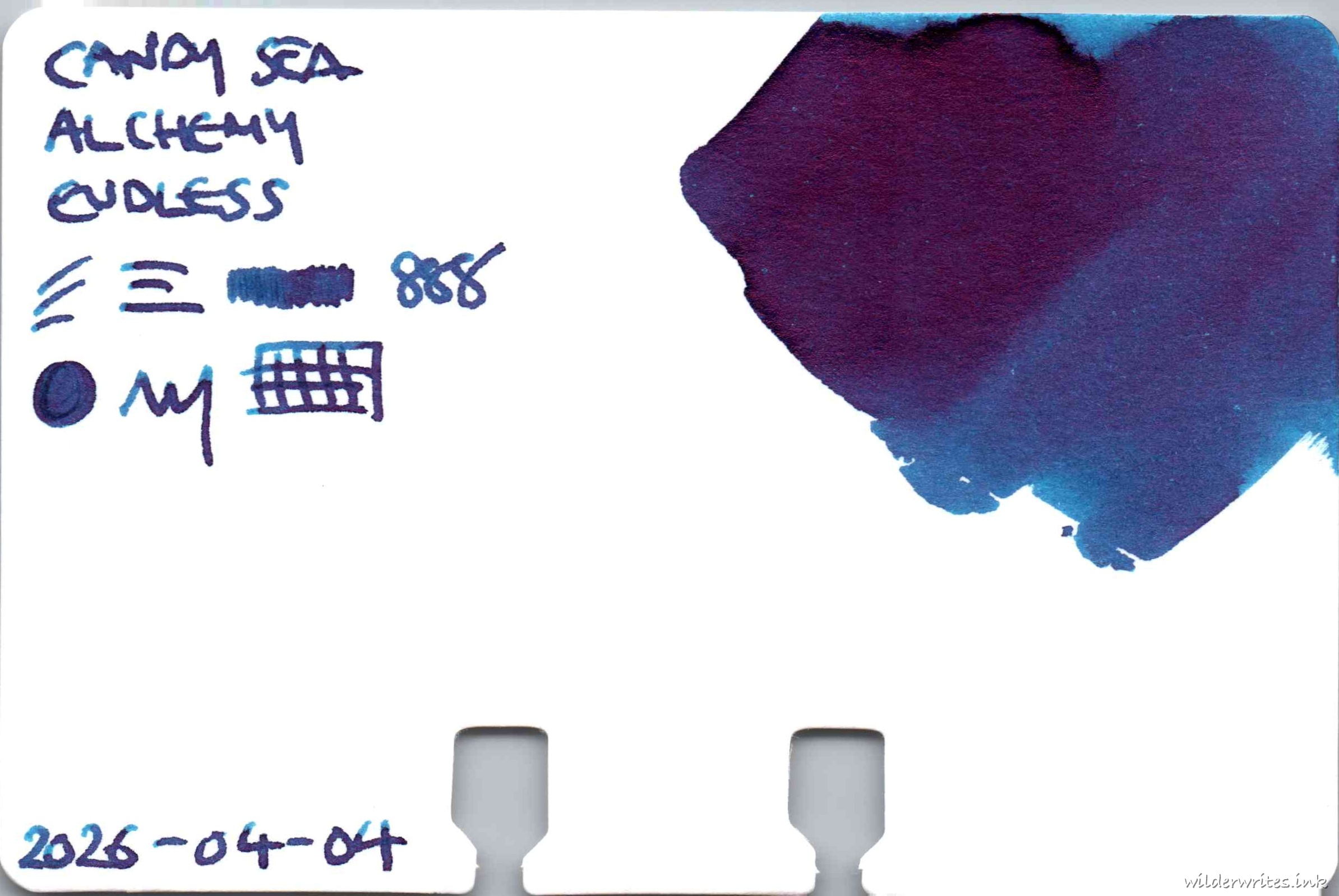 Endless Alchemy Candy Sea on Col-o-dex card