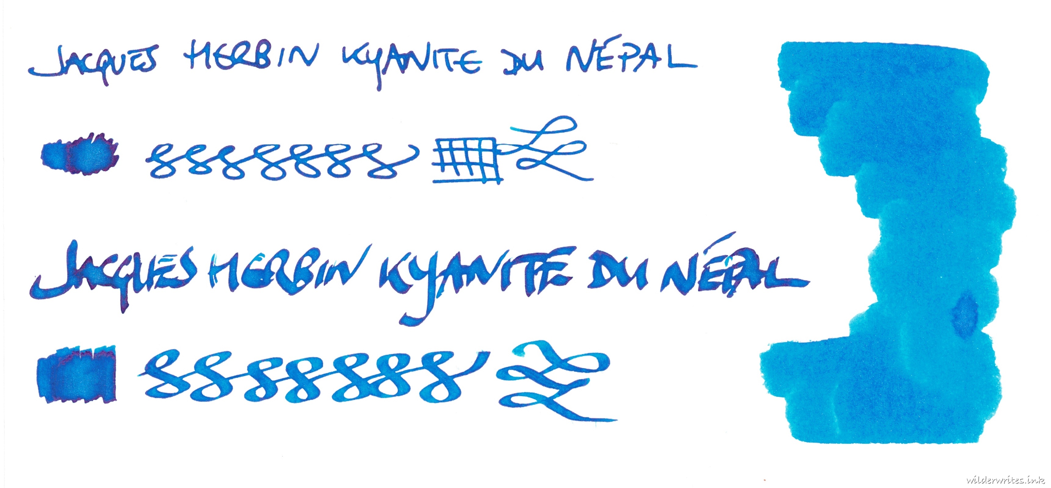 Herbin Kyanite Du Nepal on Tomoe River (52gsm)