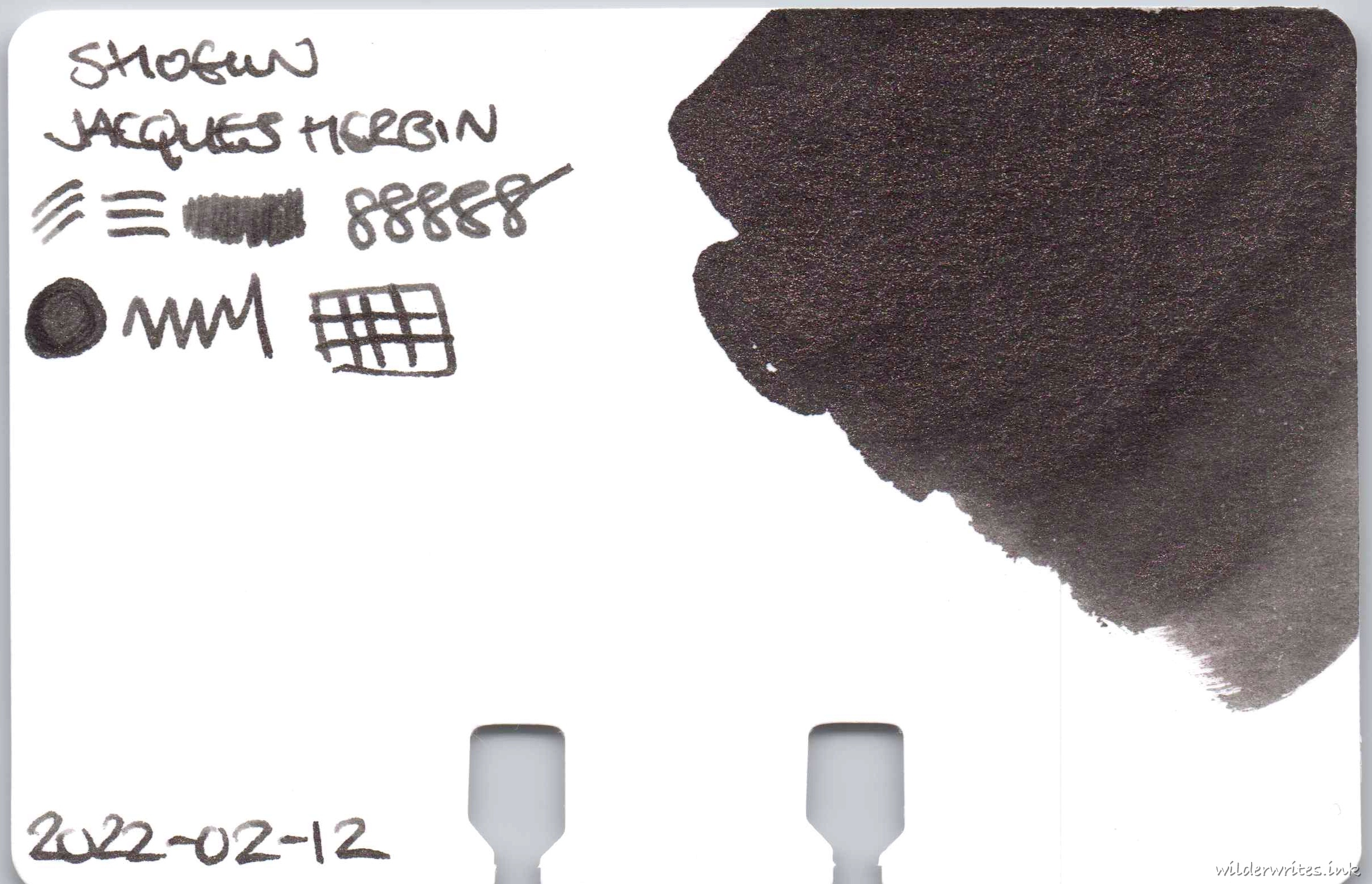 Herbin Shogun on Col-o-dex card