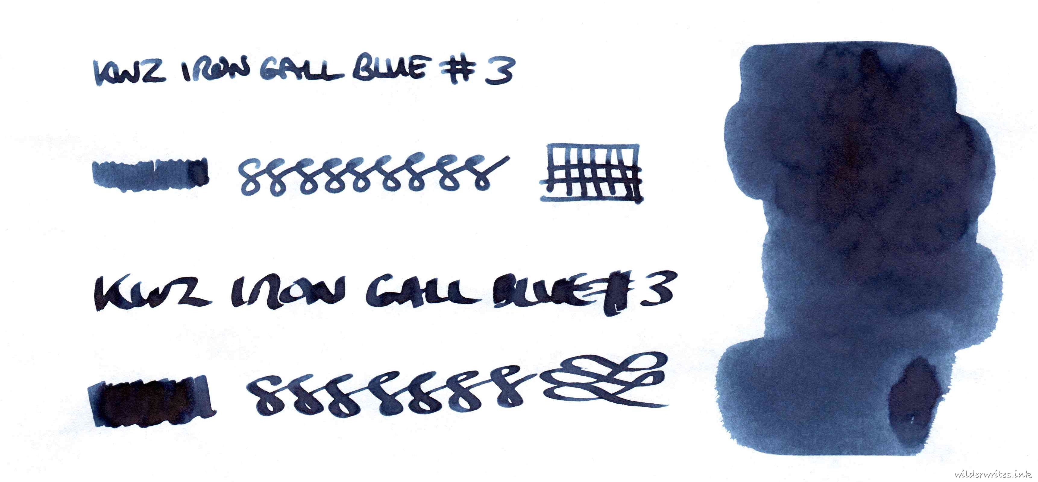 KWZ Iron Gall Blue 3