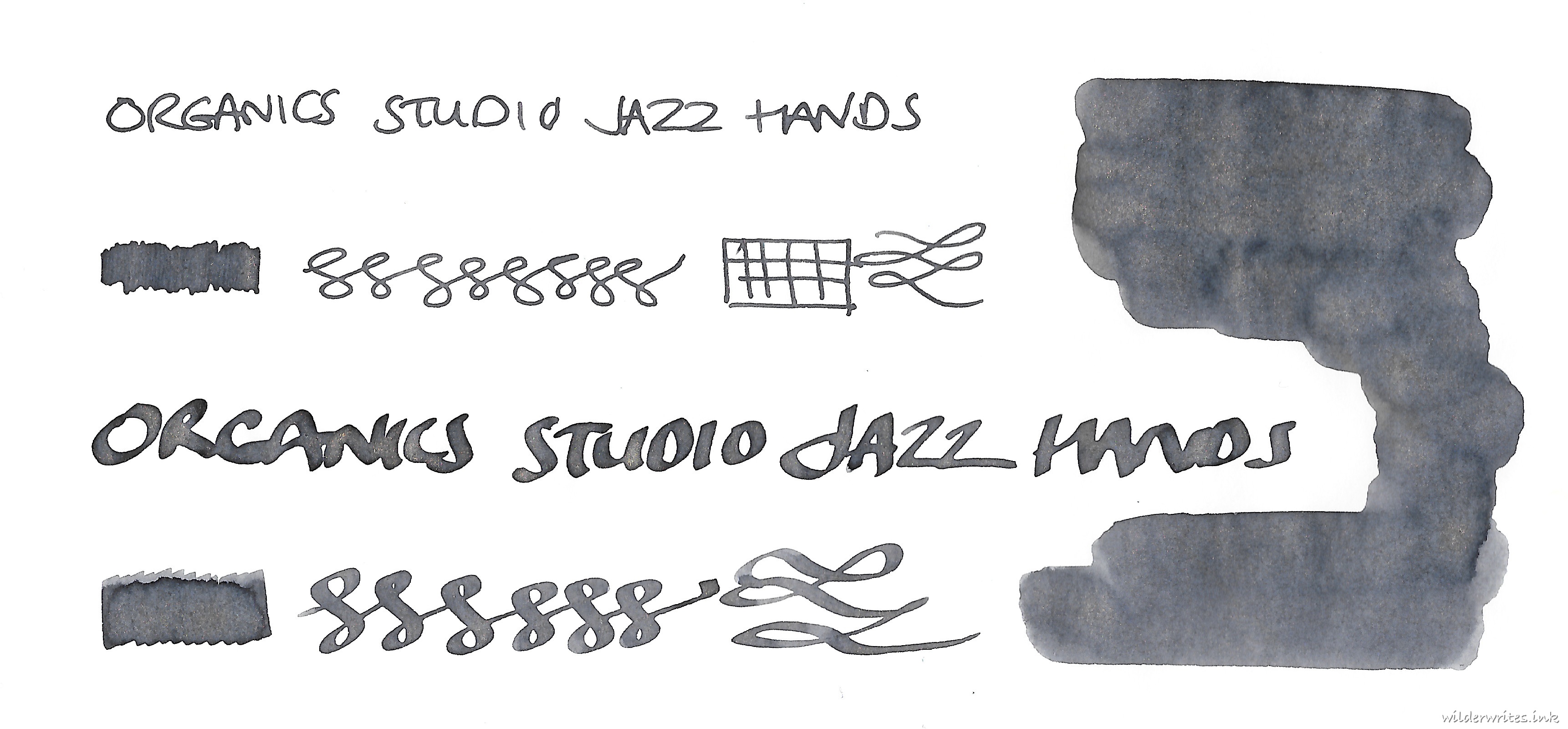 Organics Studio Jazz Hands on Tomoe River (52gsm)