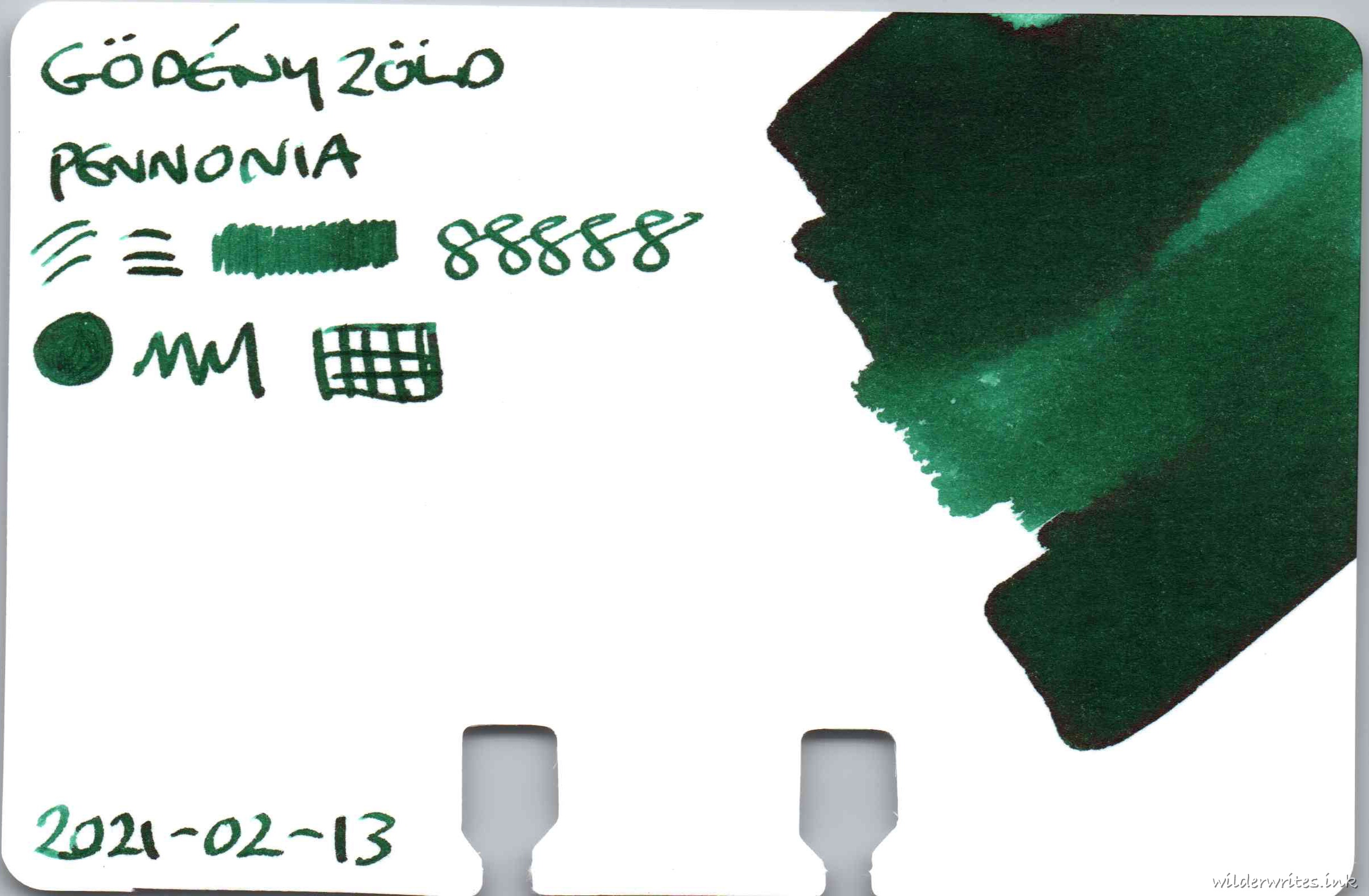 Pennonia Godenyzold on Col-o-dex card