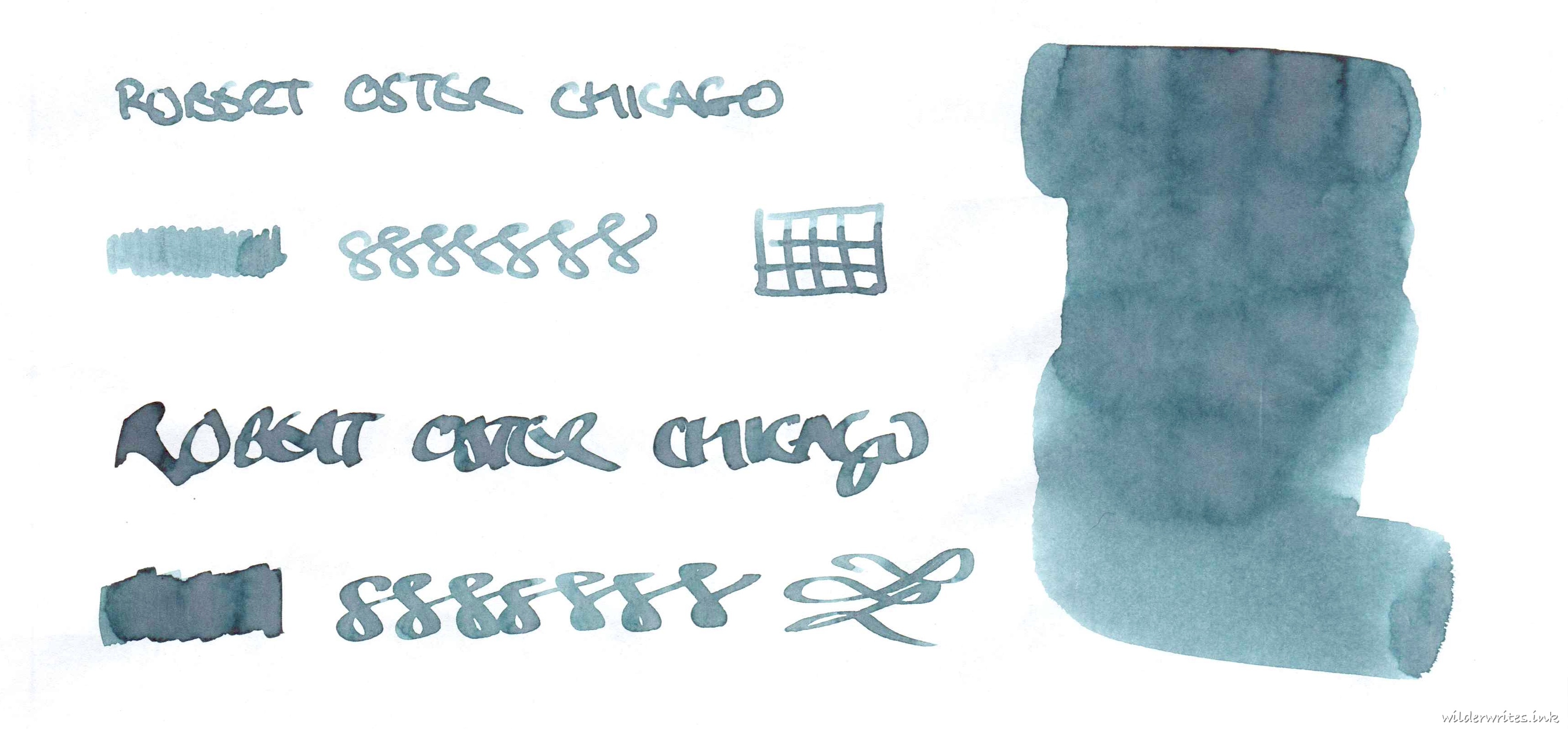 Robert Oster Chicago on Tomoe River (52gsm)