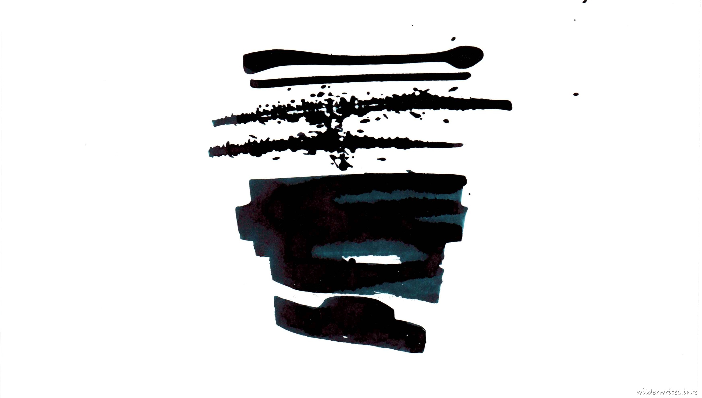 Sailor Dipton Dark Cave sampled on Cosmo Air Light paper