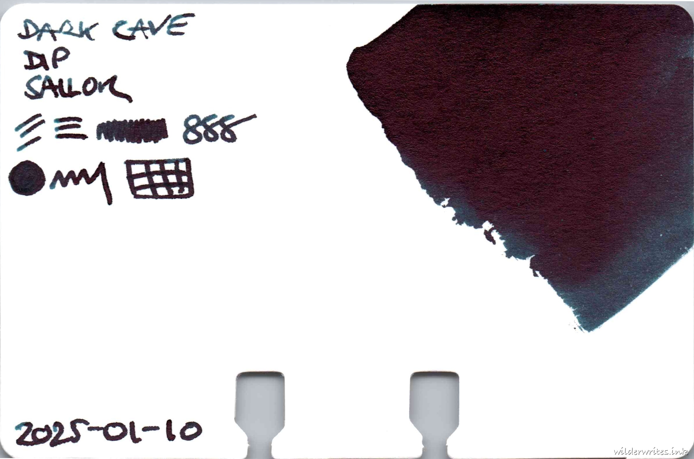 Sailor Dipton Dark Cave on Col-o-dex card