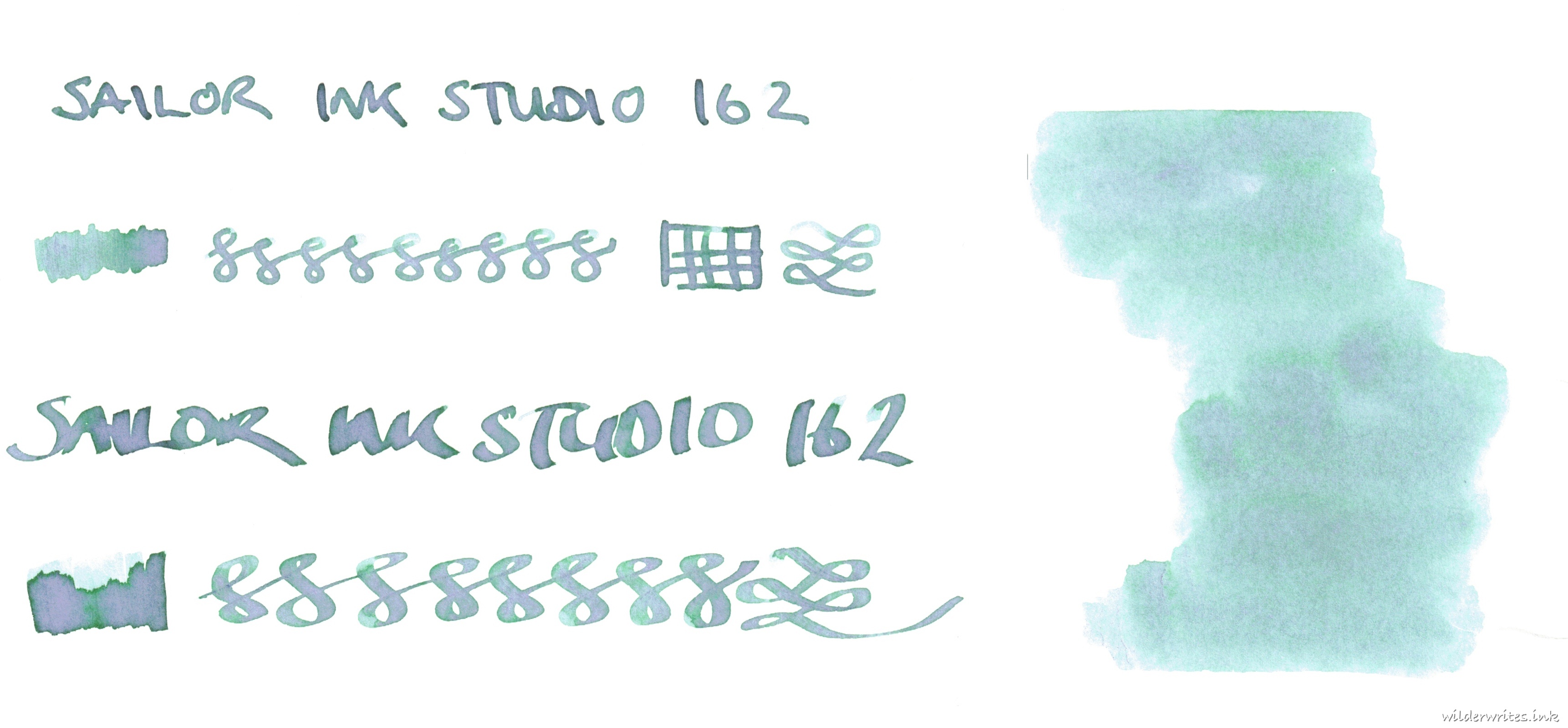 Sailor Ink Studio 162 on Tomoe River (52gsm)