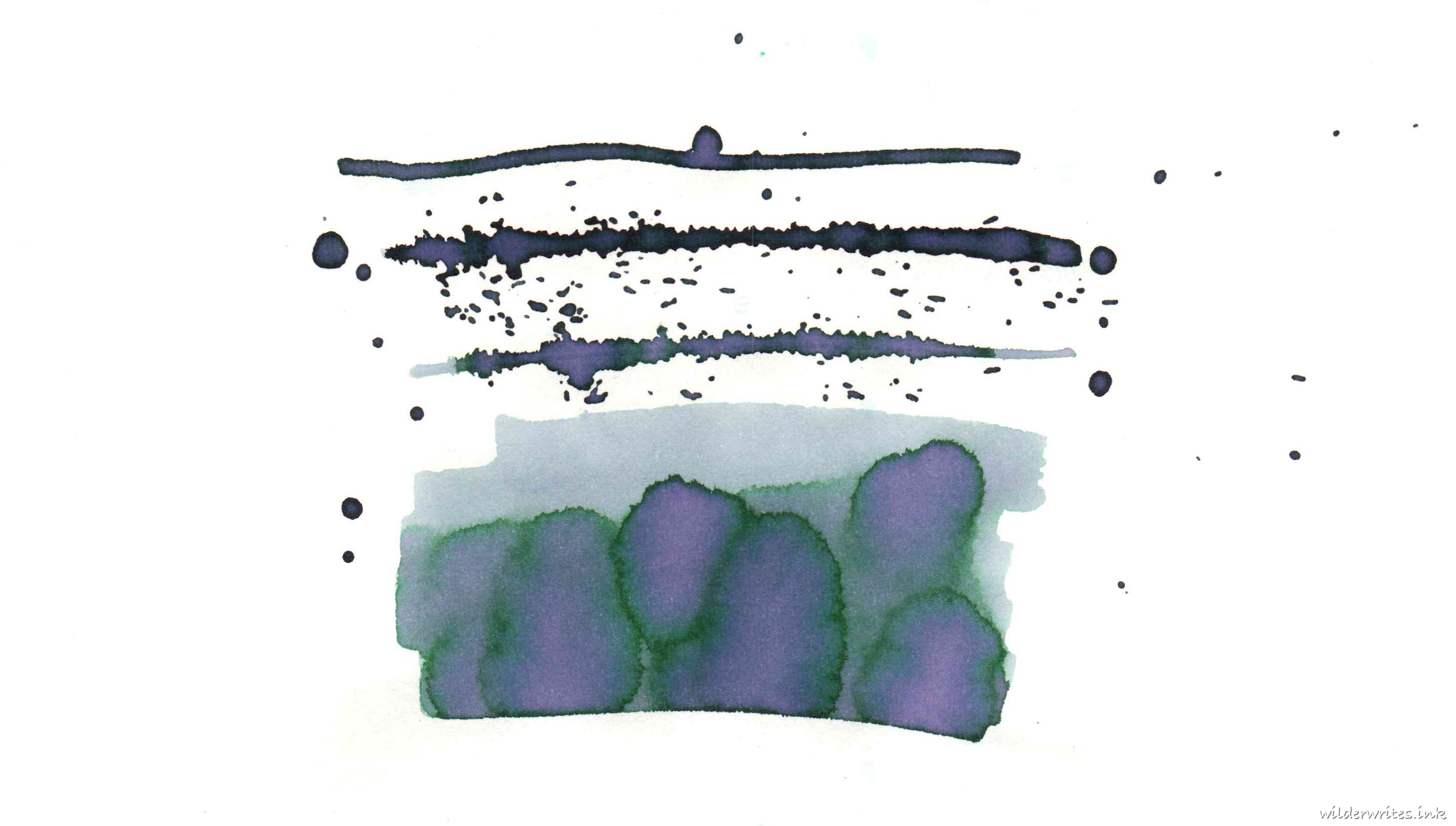 Sailor Ink Studio 224 sampled on Midori paper