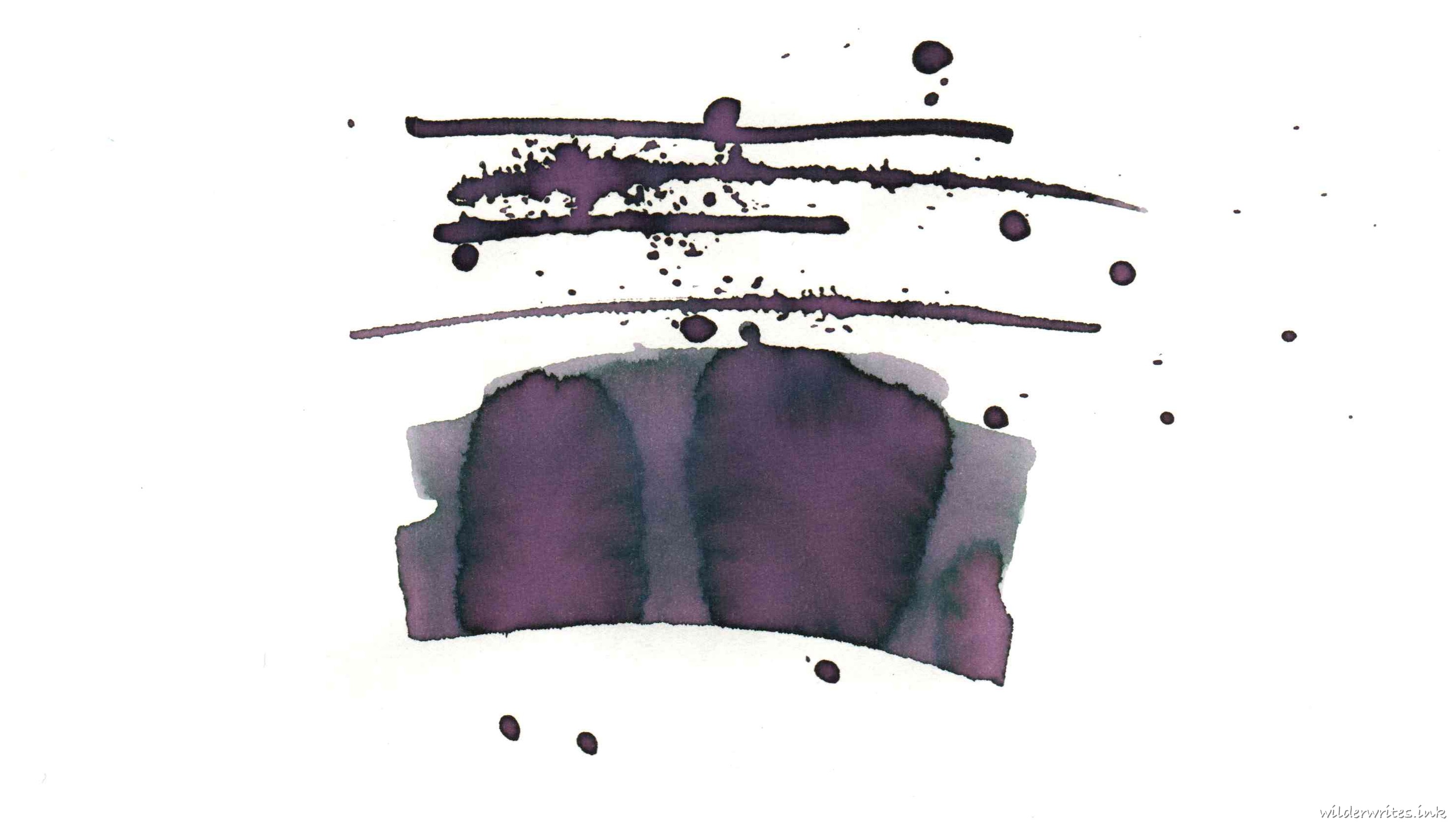 Sailor Ink Studio 252 sampled on Midori paper