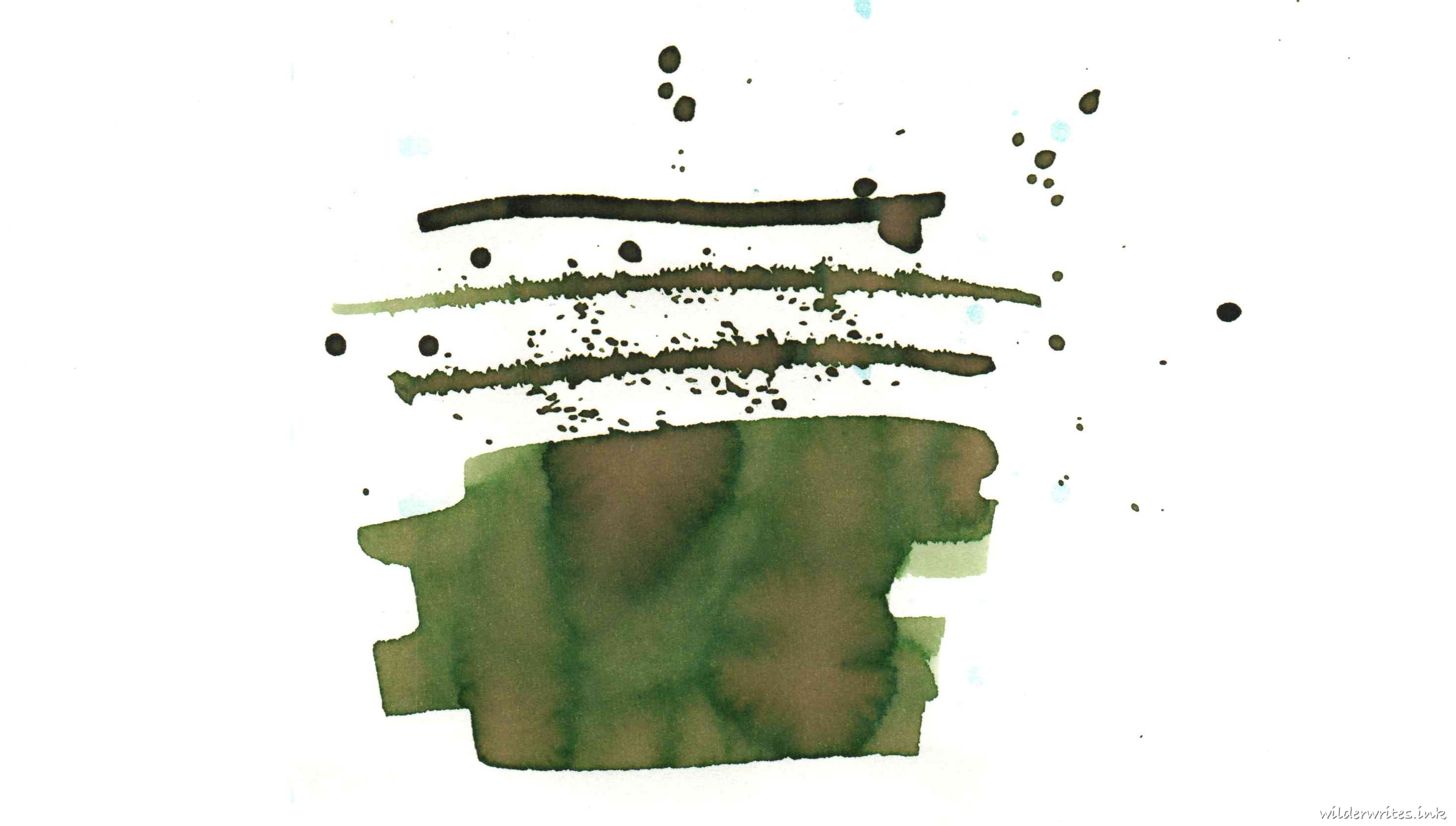 Sailor Ink Studio 280 sampled on Midori paper