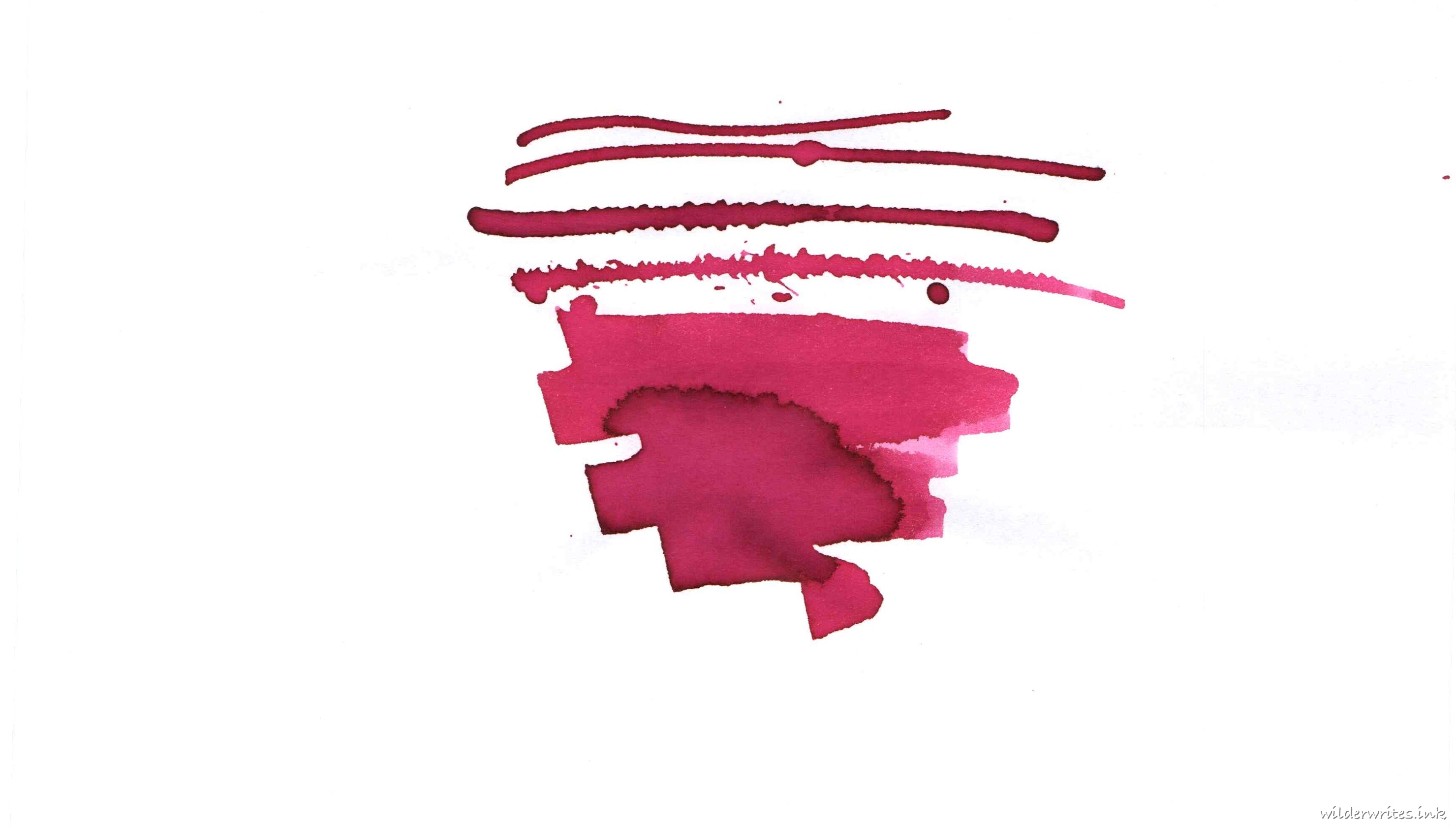 Sailor Manyo Morning Fog sampled on Rhodia paper