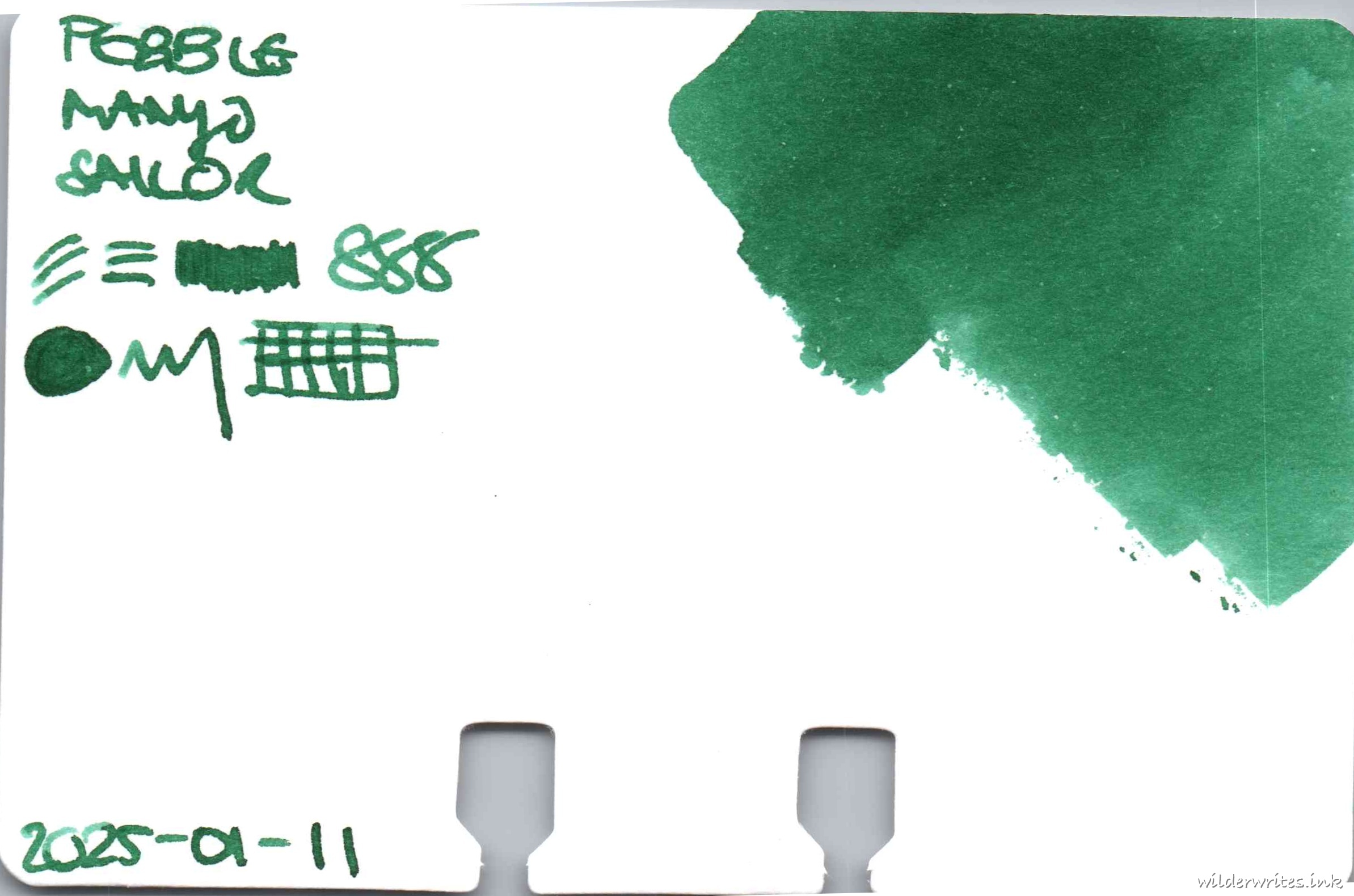 Sailor Manyo Pebble on Col-o-dex card