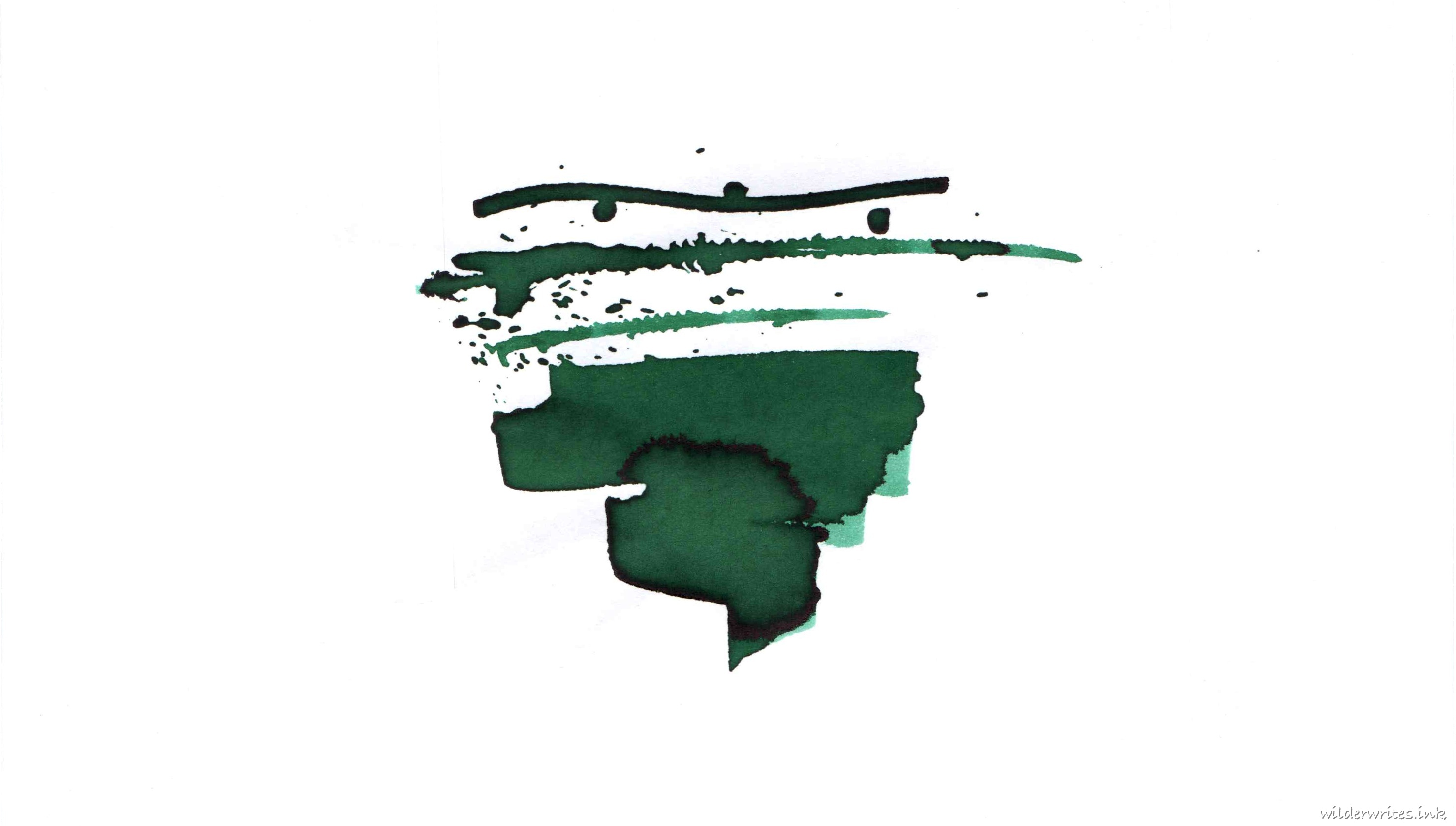 Sailor Manyo Pebble sampled on Rhodia paper