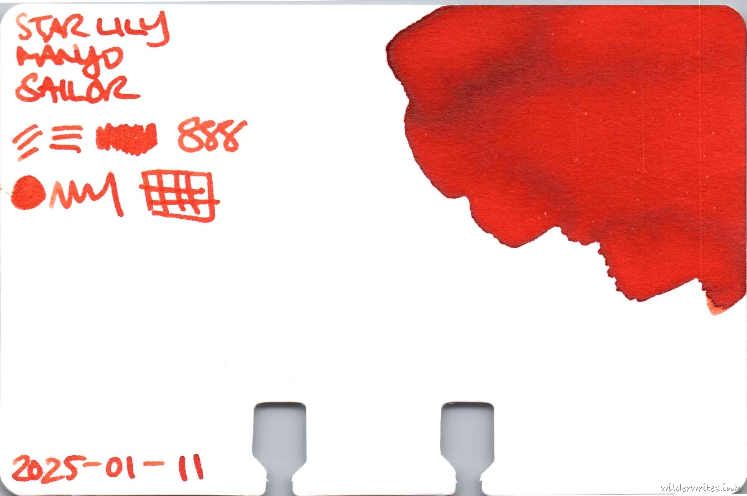 Sailor Manyo Star Lily on Col-o-dex card