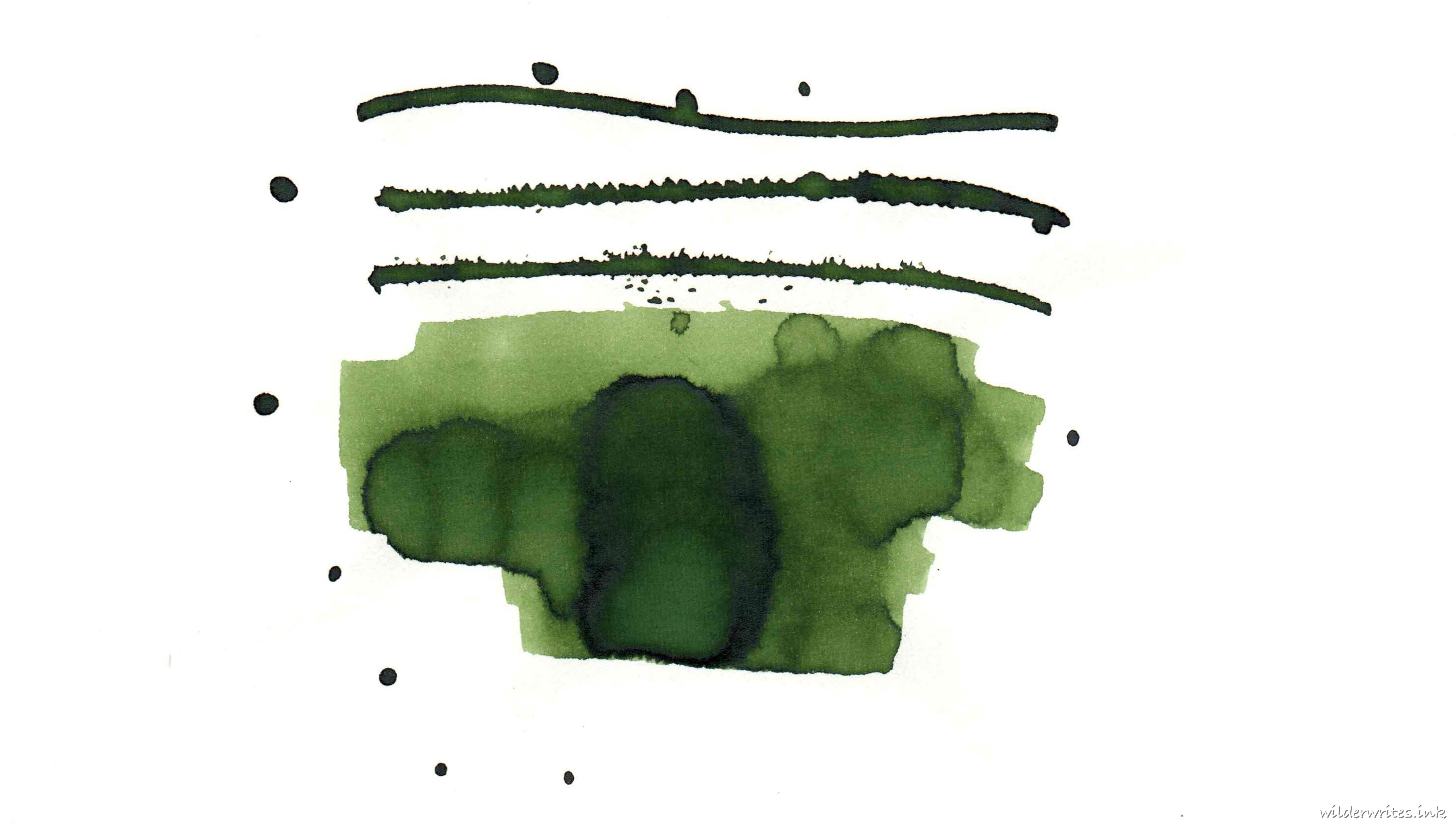 Sailor Manyo Ukikusa sampled on Midori paper