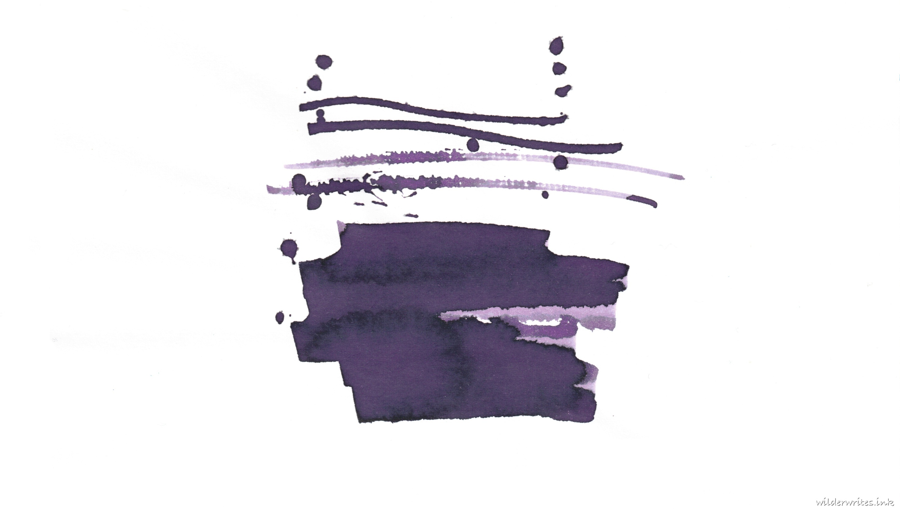 Sailor Shikiori Harahara sampled on Rhodia paper