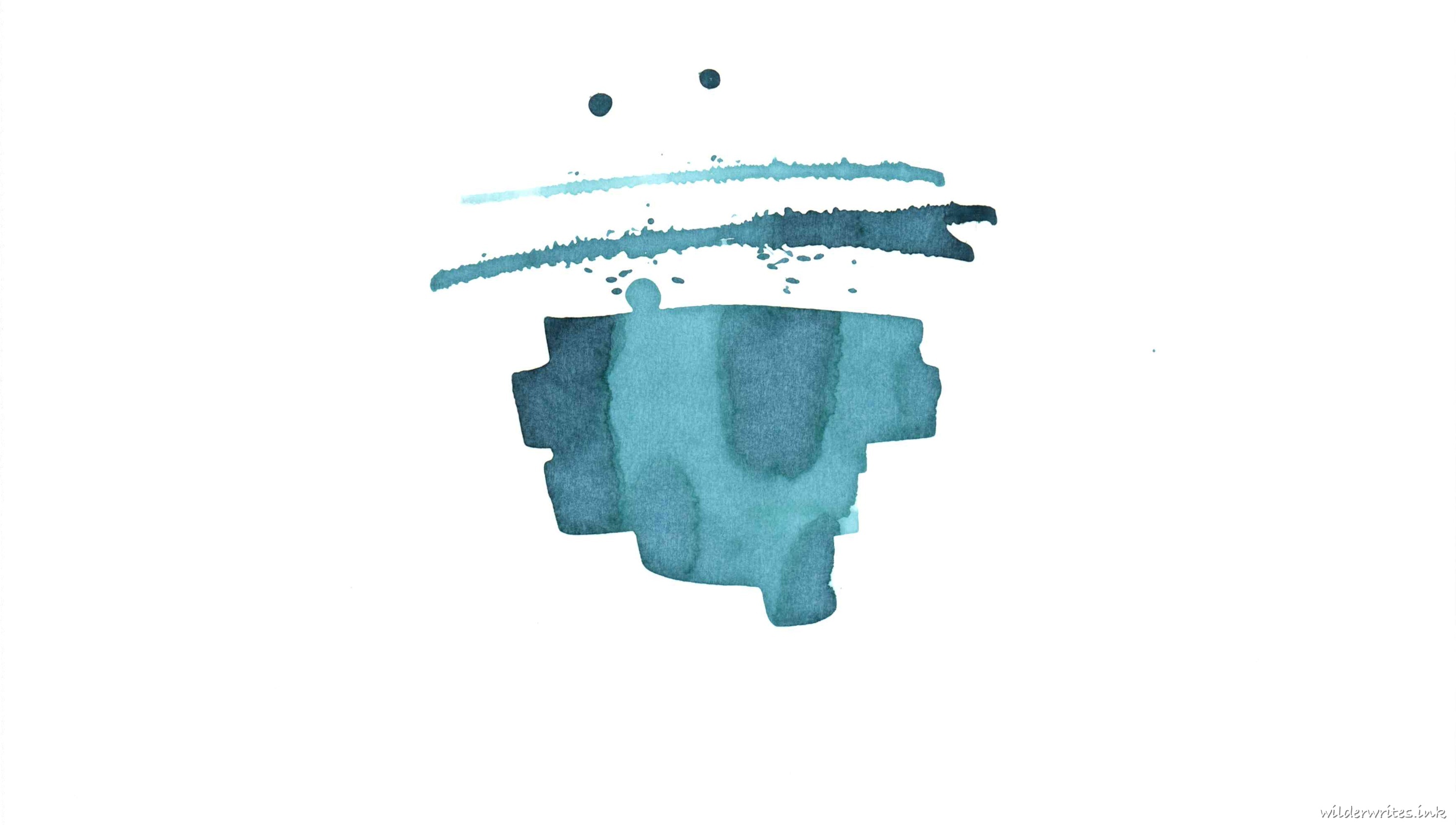 Tono & Lims Story Of Ink Bloom Tensiometer sampled on Cosmo Air Light paper