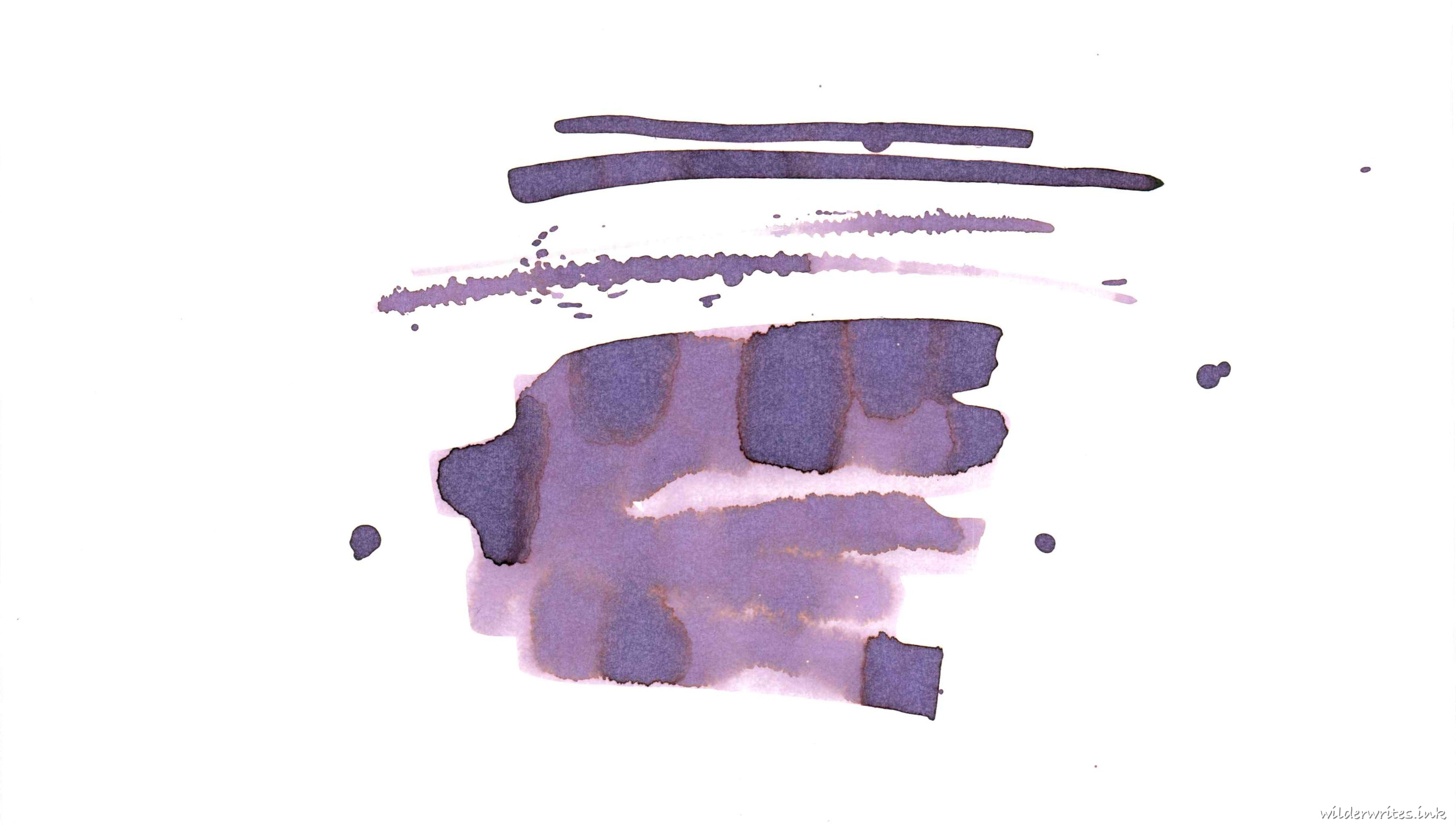 Troublemaker Golden Orchid sampled on Cosmo Air Light paper