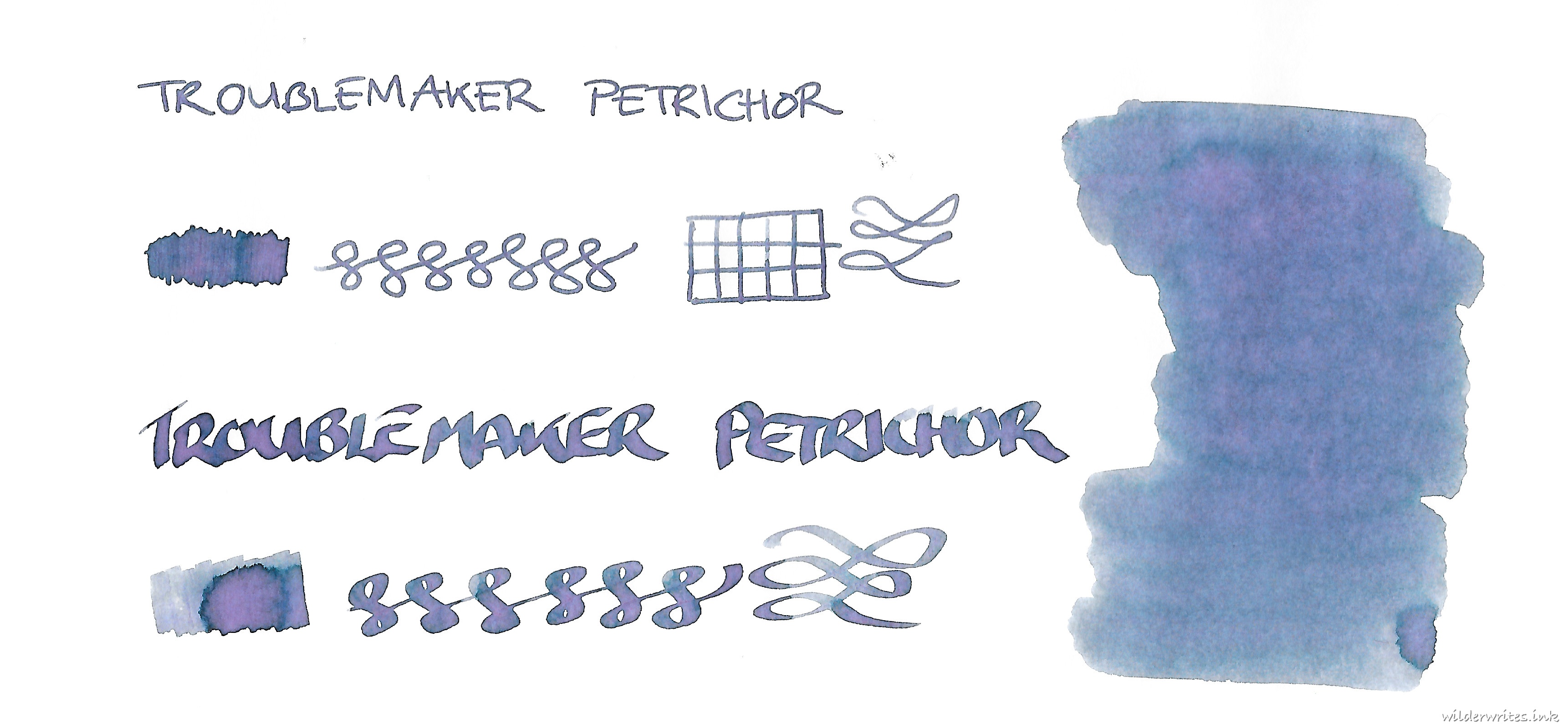 Troublemaker Petrichor on Tomoe River (52gsm)