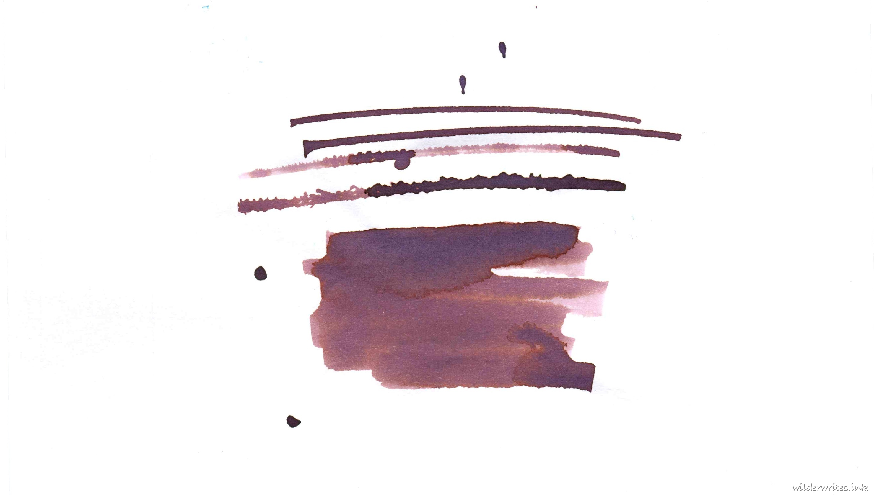 Troublemaker Rodeo sampled on Rhodia paper