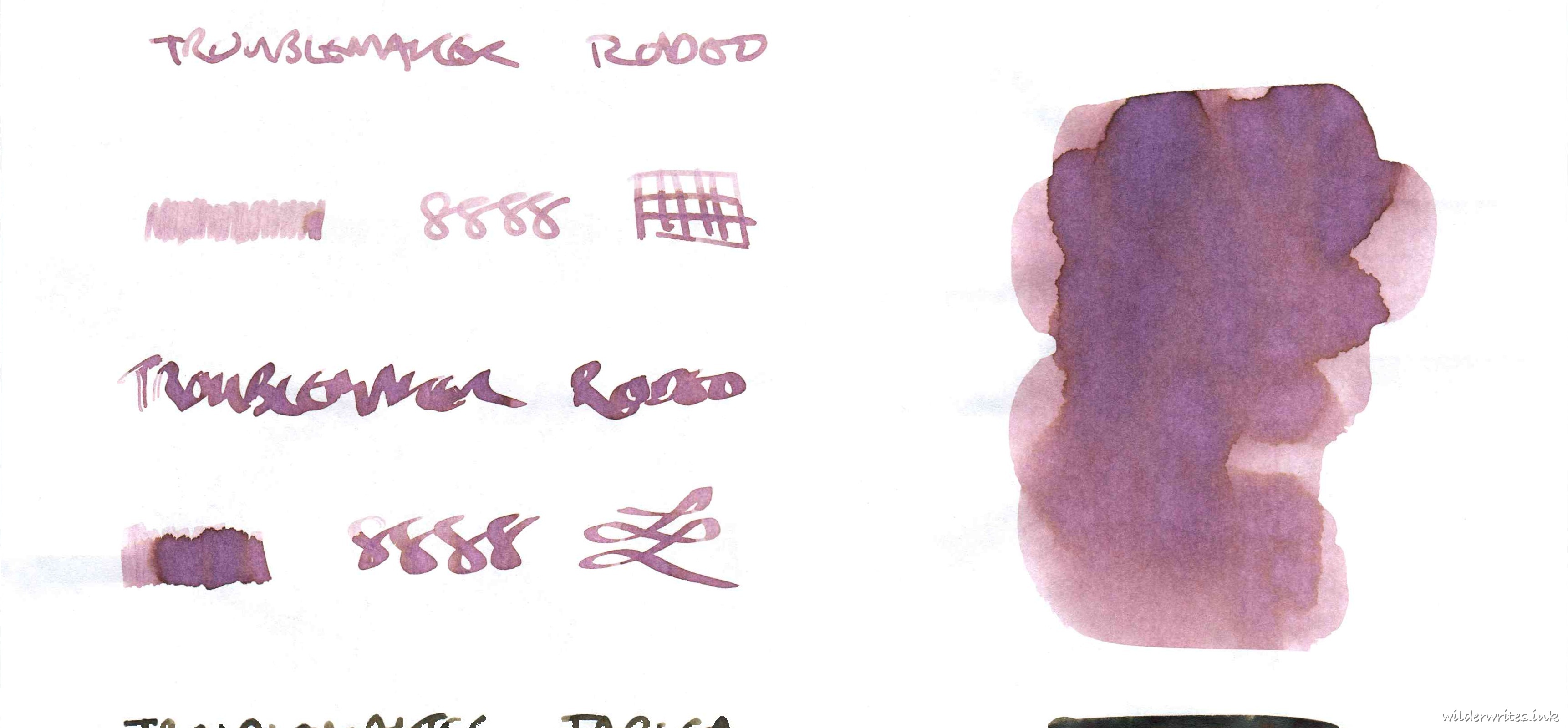 Troublemaker Rodeo on Tomoe River (52gsm)