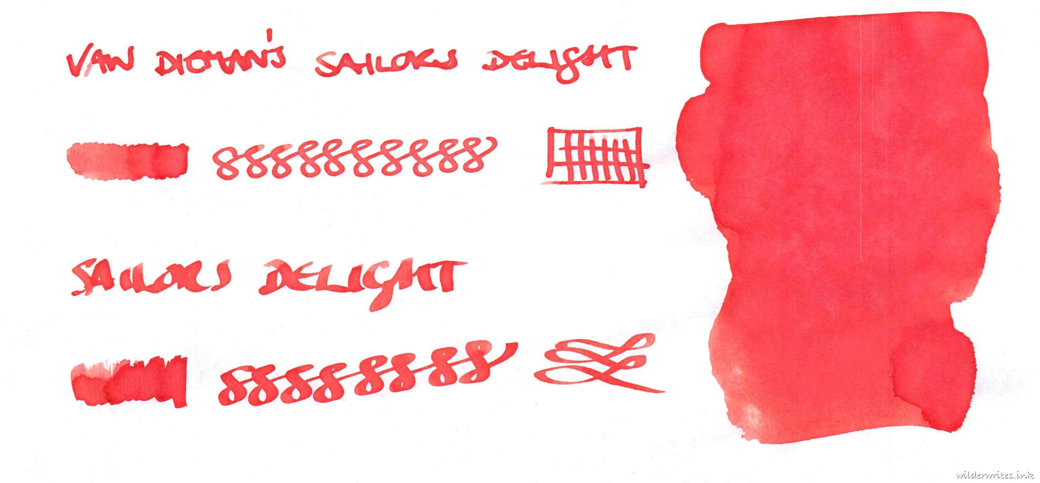 Van Dieman's Sailors Delight on Tomoe River (52gsm)